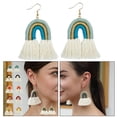 thumbnail image 3 of Pendientes colgantes YONGSHENG de borla 2 piezas color verde, 3 of 4