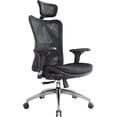 thumbnail image 1 of Silla de oficina SIHOO M57, reposabrazos ergonómicos de 3 posiciones, soporte lumbar, 1 of 4