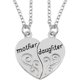 thumbnail image 2 of Sonducket Collar del día de la madre Corazón Madre Hija Collares Corazón Collar a juego Regalo del día de la madre Ropa, zapatos y accesorios Miscelánea Sonducket AP006523-00, 2 of 6