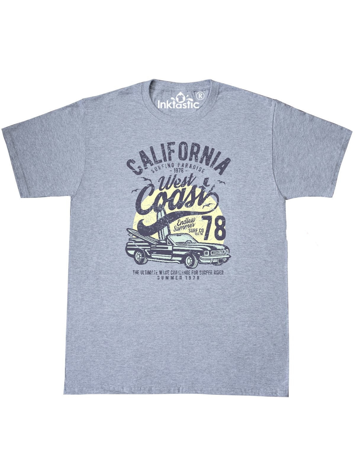 California West Coast T-Shirt - Walmart.com