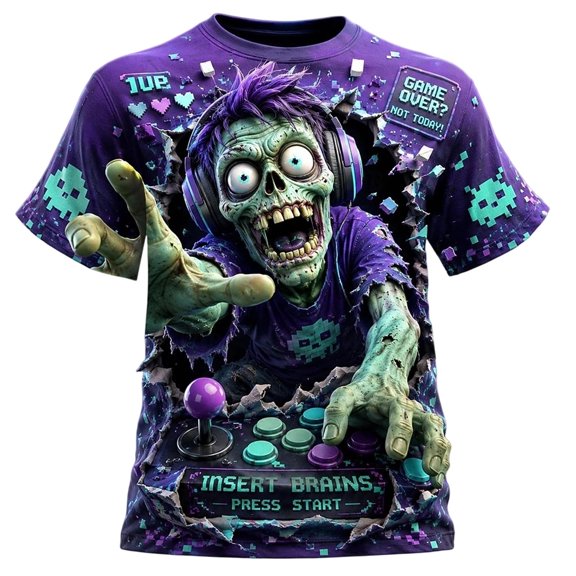 Halloween Gift for Men Humor Graphic Tee for Everyday Everyday Casual Wear Men T Shirt with Amus M imalist for Party and Street Style Dark Purple 3XL