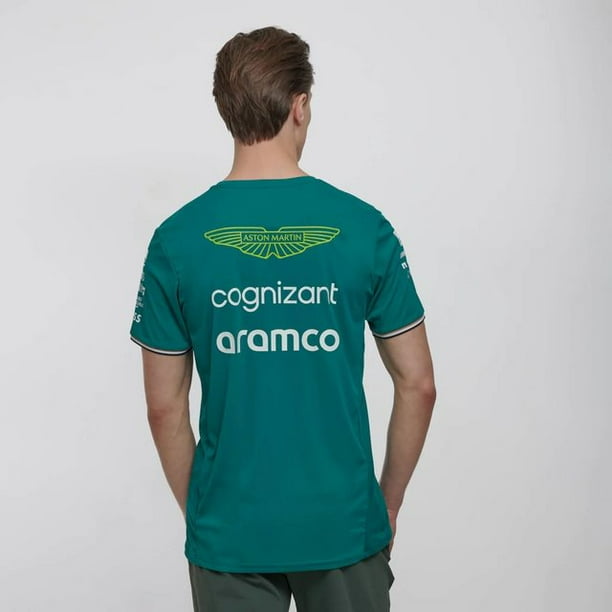 2023 Aston Martin f1 team Camisetas Piloto Espanol De Carreras Fernando Alonso 14 Y Paseo 18 De Gran Tamano Gao Jiahui unisex Bodega Aurrera en linea
