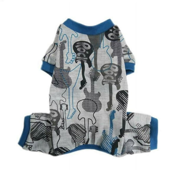 Pooch Outfitters Jimi Pajama - Gray - Small