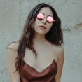 thumbnail image 2 of Shiyou-rétro Lunettes de Soleil Rondes Steampunk pour Hommes Femmes Polarisées Protection UV, 2 of 4