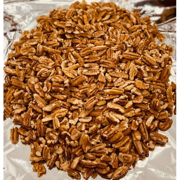 Pecan Pieces Raw Shelled 10 lb Bulk Box
