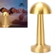 thumbnail image 5 of Lámpara de Mesa de Seta Inalámbrica de Metal Recargable por USB Lámpara de Noche Regulable Ajustable de 3 Colores para Dormitorio Sala de Estar Comedor ANGGREK Otros, 5 of 8