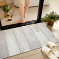 thumbnail image 4 of JML Non-Slip Microfiber & Rubber Doormat - Soft Entryway Rug for Home/Office (20"x32") - Easy Clean Door Mat for Indoor/Outdoor Use, Wood Grain Panels, 4 of 5