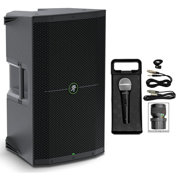 Mackie Thump212 12" 1400 Watt Powered Active DJ PA Speaker Microphone Thump 212