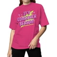 thumbnail image 2 of Comeback Season: Bold Neon Design Women's T-shirt, 2 of 3