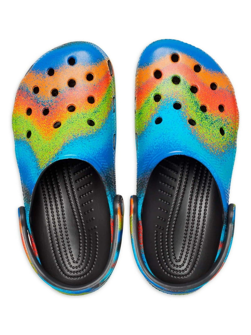 Crocs Unisex Classic Spray Dye Clog - Walmart.com display picture 2