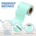 thumbnail image 3 of Uxcell Bulletin Board Borders, 32.8ft Macaron Light Green Border with Clear Sticky Dots, 3 of 6