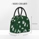 thumbnail image 2 of Easygdp Christmas tree green plaid Bolsa de Almuerzo Insulada Grande, Forro de Aluminio, Diseño Espacioso, a Prueba de Fugas, Ideal para Trabajo, Picnics, Viajes y Actividades al Aire Libre, 2 of 6