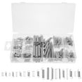 thumbnail image 4 of 200 Pcs Spring Tension Compression Springs for Crafts Silver, 4 of 8