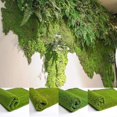 thumbnail image 2 of Lawn Decoration Foldable Fake Moss Design Artificial Grass，1x1m Simulation Artificial Moss Grass Turf Mat Home Lawn Garden Landscape Decor Coffee Dot#, 2 of 8