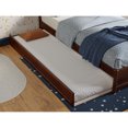 thumbnail image 2 of AFI, Mid-Century Modern Trundle Bed, Twin, Walnut, 2 of 7