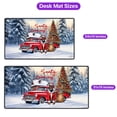 thumbnail image 5 of Santa is Coming Doberman Pinscher Merry Christmas Xmas Noel Truck Tree Desk Mat Full Keyboard Mouse Pad Doberman Dog Lover Gifts Large Mousepad - 02023, 5 of 5