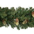 thumbnail image 4 of Vickerman 9' x 14" Emerald Mixed Fir Artificial Christmas Garland, Unlit, 4 of 6