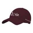 thumbnail image 1 of Washed Baseball Cap with All Over Print Pattern, Adjustable Breathable Hat for Outdoor Activities, Travel Friendly Casual Cap for Beach, Sports and Daily Wear, 1 of 5