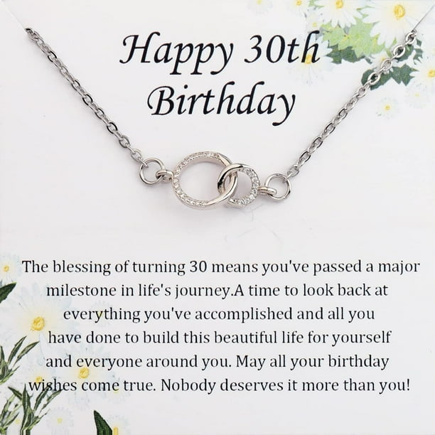 Happy birthday jewelry best sale