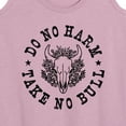 thumbnail image 3 of Instant Message - Do No Harm, Take No Bull - Women's Racerback Tank Top, 3 of 6