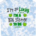 thumbnail image 4 of Inktastic I'm So Lucky I'm a Big Sister to Be Girls Toddler T-Shirt, 4 of 5