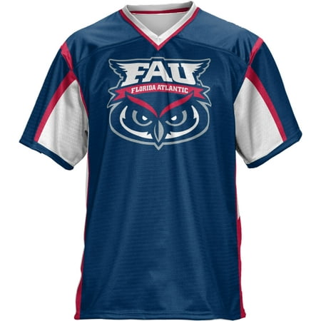 Fanmats Florida Atlantic University - ProSphere Men's Florida Atlantic University Scramble Football Fan Jersey