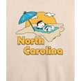 thumbnail image 3 of Peanuts - North Carolina Lucy - Women's French Terry Pullover Sweatshirt, 3 of 6