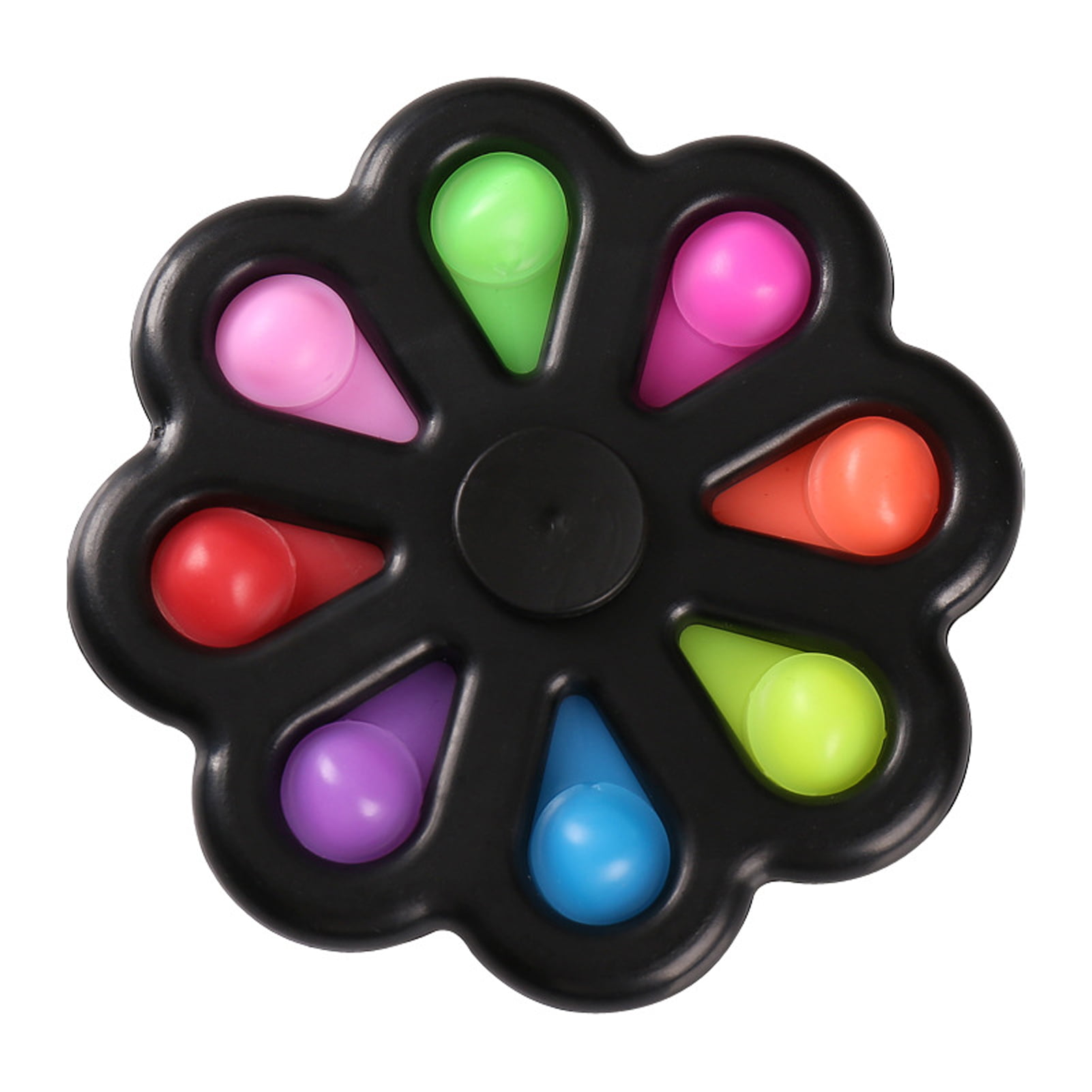 Rainbow Fidget Spinner Hand Finger Spinners EDC Toy Stress Release Gadget 