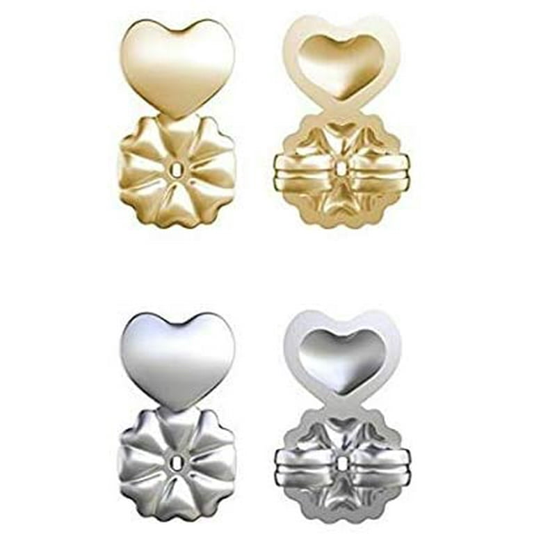 Magic Bax Earring Lifters - 2 Pairs of Adjustable Hypoallergenic Earring  Lifts - As Seen on TV