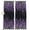 Lavender Purple Light Purple Black, variant on Purple Lavender Blackout Curtains for Bedroom/Living Room, Pinch Pleated Black Out Curtains, Spring Watercolor Wildflowers Plant Black Room Darkening Window Drapes with Hooks 2 Panels, 39"x70"