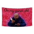 thumbnail image 1 of Banner bandera de chico Bertram 91x153 cm Tapiz mural con meme divertido, 1 of 5