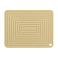 thumbnail image 1 of Monstrate Waterproof Dish Drying Mat Hot Pot Holder Draining Mat Dish Resistant Heat Suministros de limpieza para el hogar amarillo 29x23x0.35cm, 1 of 1
