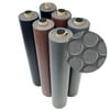 Rubber-Cal "Coin-Grip" Anti-Slip Rubber Mat - 2mm x 4ft x 6ft Rolled PVC- Dark Gray
