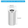 thumbnail image 2 of M4 Aluminum Spacers, 10 Pcs Metal Spacer Aluminum 4.2mm ID x 8mm OD x 16mm L Aluminum Spacer Screw Standoff Round, 2 of 5