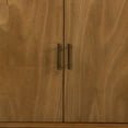 thumbnail image 2 of Alpine Furniture Flynn Small Wood Bar Cabinet in Acorn Brown, 2 of 6