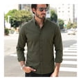 thumbnail image 4 of Camisa George para Hombre, Manga Larga Militar Talla M., 4 of 4