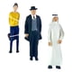 thumbnail image 5 of Figuras De Personas Modelo 1:64, Resina Para Micropaisaje, Ferrocarriles, Mesa De Arena, 3 Uds., 5 of 9