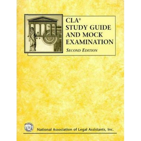 Pre-Owned Cla Study Guide and Mock Examamination (Paperback) 0766803929 9780766803923