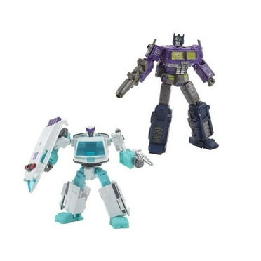 Transformers Generations Selects Shattered Glass Optimus Prime and Ratchet Action Figure Set, 2 Pieces