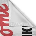 thumbnail image 3 of Ambesonne 50th Birthday Kitchen Curtains, 50 Years Warm Colors, 55"x39", Red Black White, 3 of 3