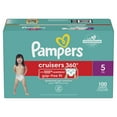 Pampers Cruisers Diapers 360 Size 5, 100 Count (Select for More Options ...