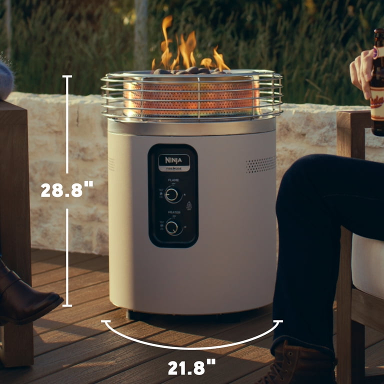Firesideファイヤーサイド　3点セット Ninja Fireside360 Outdoor Heater & Fire Pit, Stone - Walmart.com