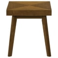 thumbnail image 4 of Westerly 3-piece Square Coffee and End Table Set Walnut, 4 of 12