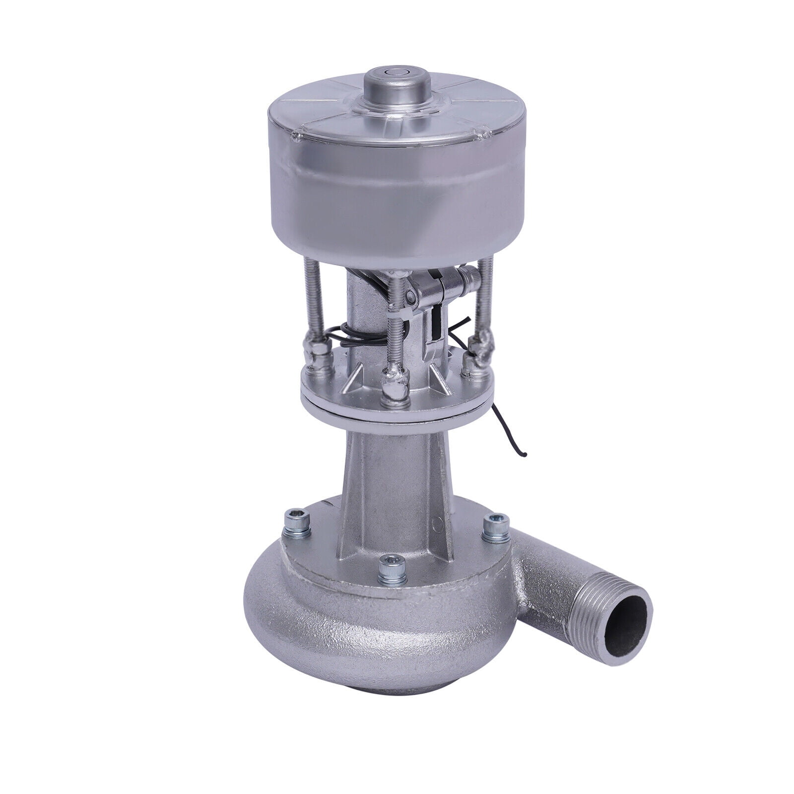 Miumaeov Micro Hydroelectric Generator Water Turbine Generator 500W 110V Hydroelectric Power Station Water Turbine Water Flow Generator with Monitoring for Outdoor