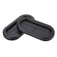 thumbnail image 5 of Uxcell Rubber Grommet Oval Double-Sided Mount Size 60 x 25 mm for Wire Protection 10 Pack, 5 of 5