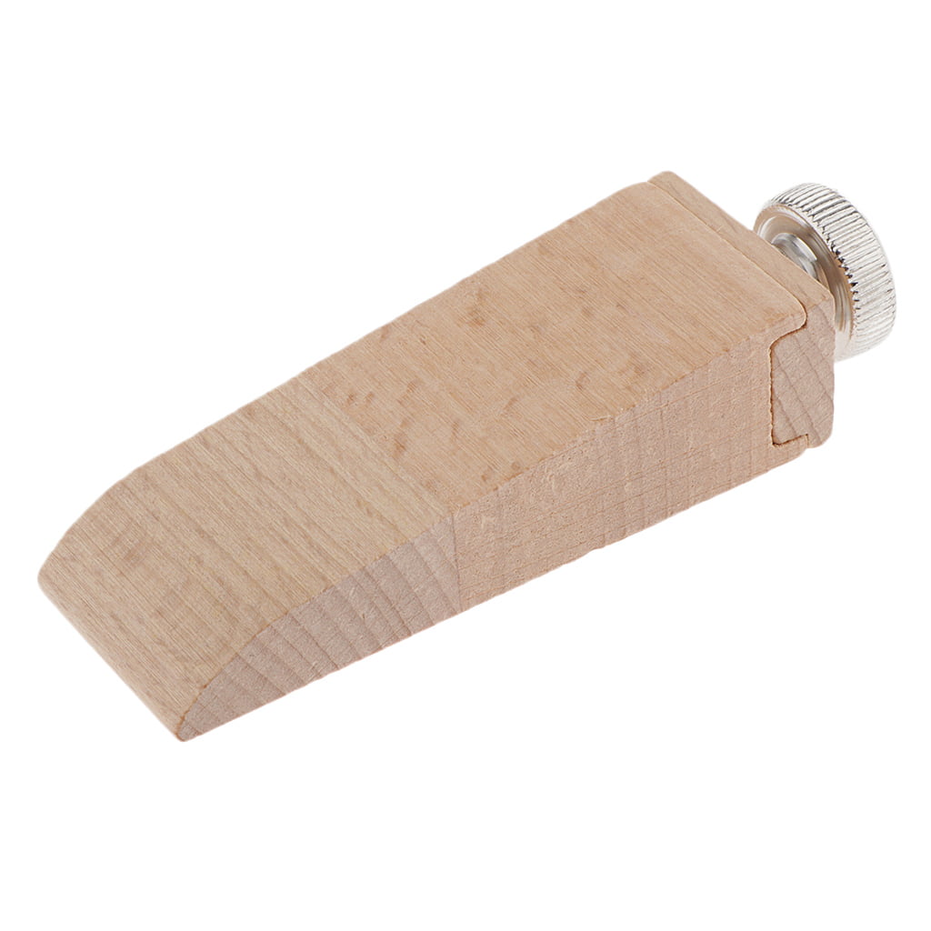 Wooden Sandpaper Block Leather Polishing Tool for Belt Saddle