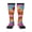 3 Black, variant on Womens Hamburger Fries Cola Knee High Socks Comfy Thermal Boot Long Socks