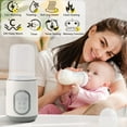 thumbnail image 4 of Baby Bottle Warmer, 8 in 1 Fast Milk Warmer with Timer/Accurate Temperature Control/Sterilize/Heat/Thaw/Keep 24H, Portable Bottle Warmer for Breastmilk & Formula, Heat Baby Food, Suit All Bottles, 4 of 10