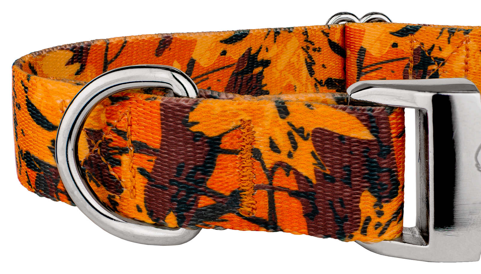 Country Brook Petz® Premium Orange Sunset Camo Dog Collar, Large - image 5 of 6