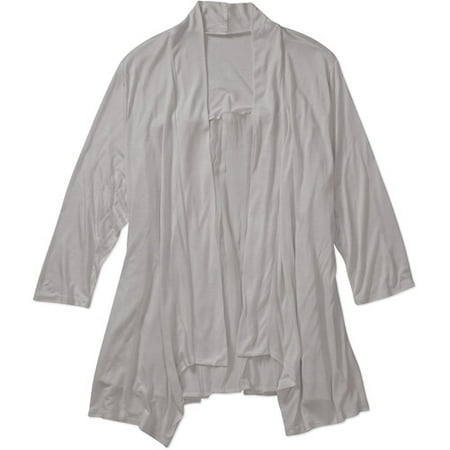 French Laundry Women's Plus-Size Knit Flyaway Cardigan